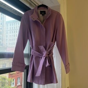 Mossimo Lavender Short Trench Coat